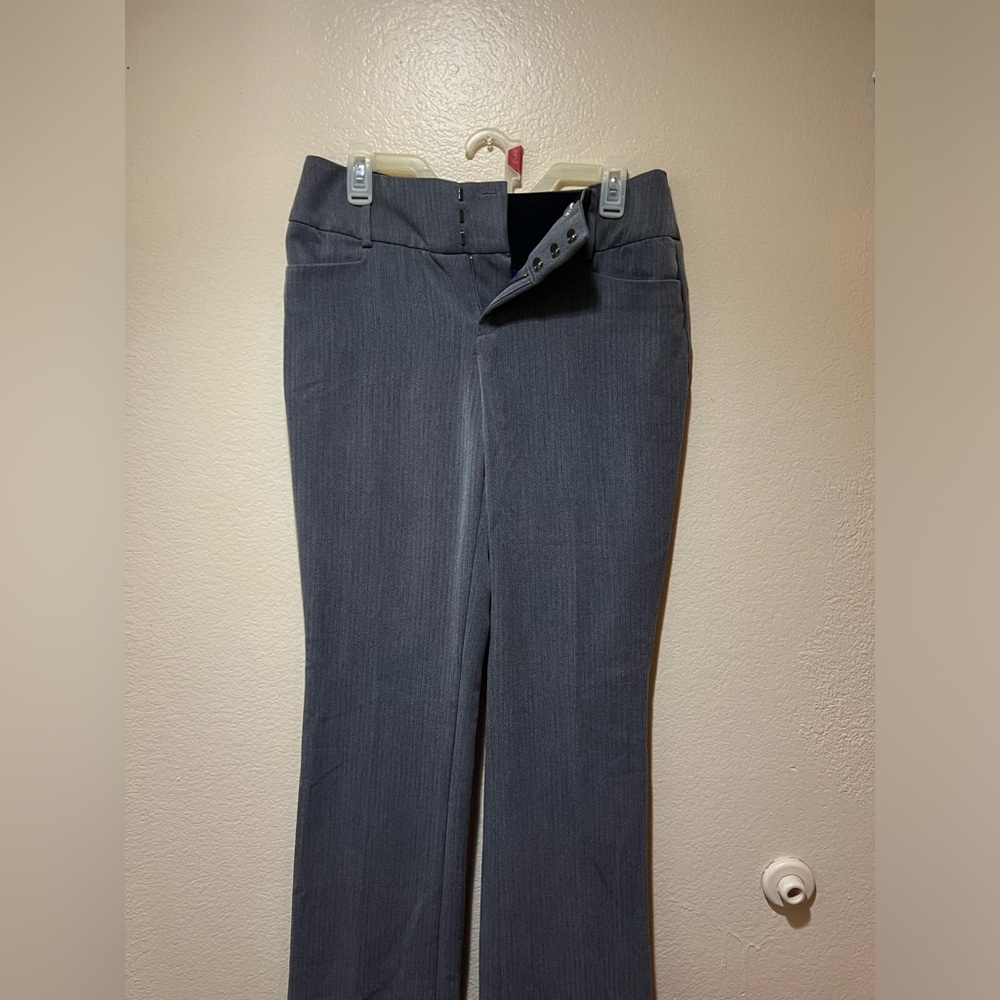 Gray slack pants for work